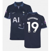 Fotballdrakt Herre Tottenham Hotspur Ryan Sessegnon #19 Bortedrakt 2023-24 Kortermet